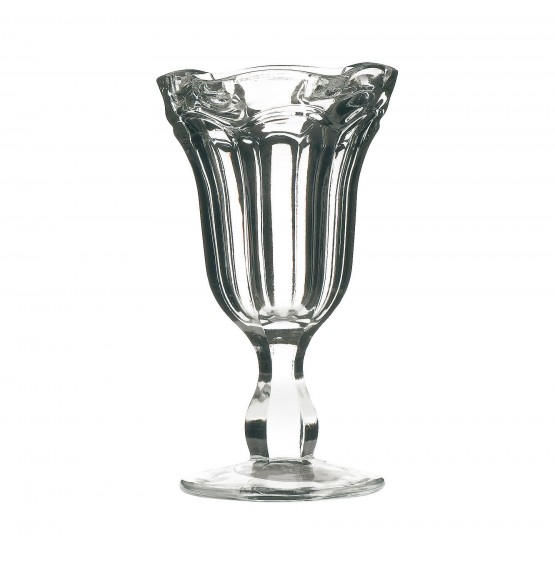 Crimped Sundae Glass